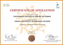 Partenariat l&rsquo;UNIVERSITE VIRTUELLE DU GABON et ISRAEL INSTITUTE of BIBLICAL STUDIES