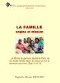La famille: origine et mission