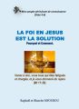 La foi en Jésus est la solution