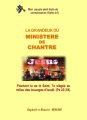 La grandeur du ministère de chantre
