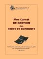 Mon carnet de Gestion des prêts et emprunts