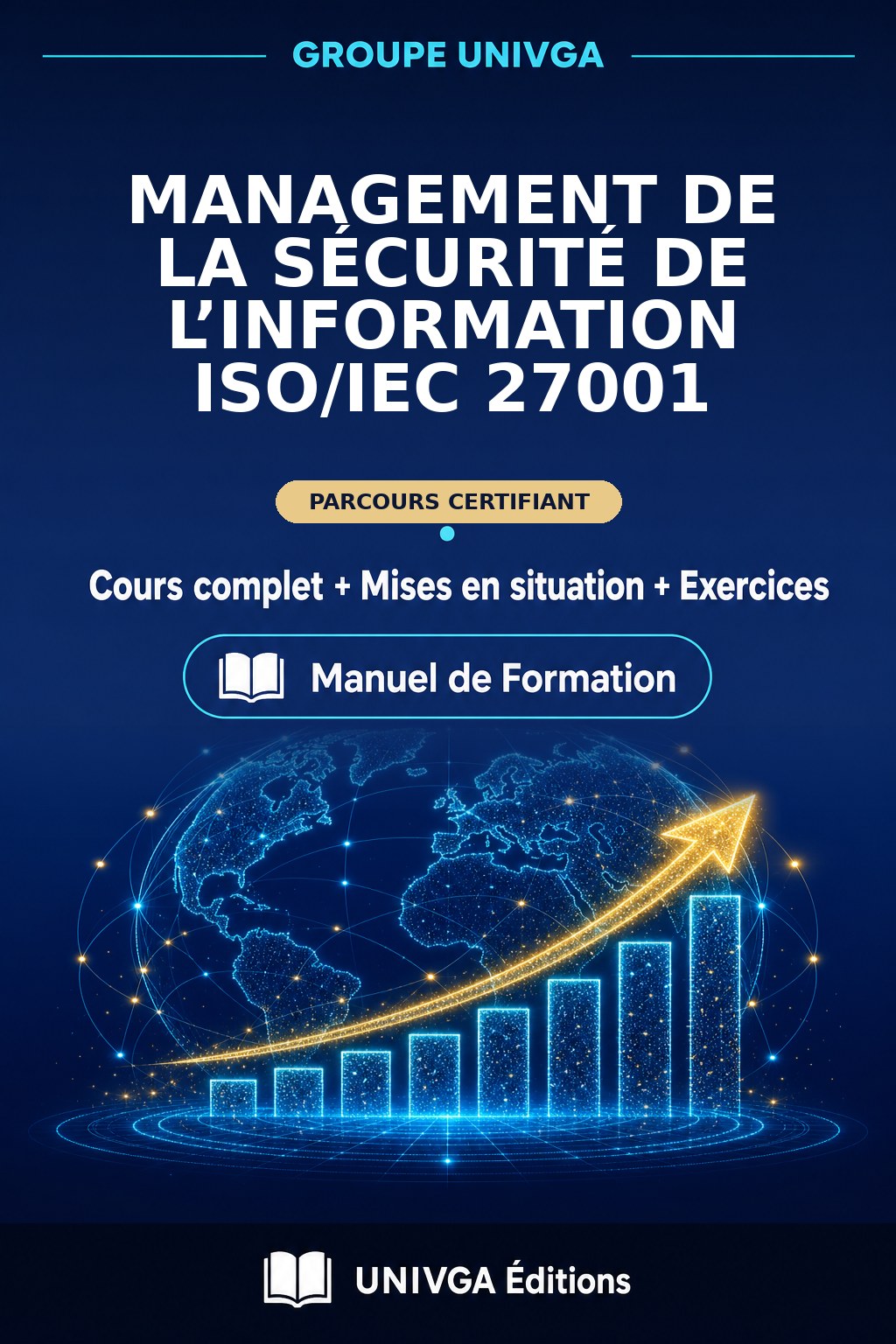 Couverture du manuel — Certificat Professionnel en Management de la Sécurité de l’Information ISO/IEC 27001