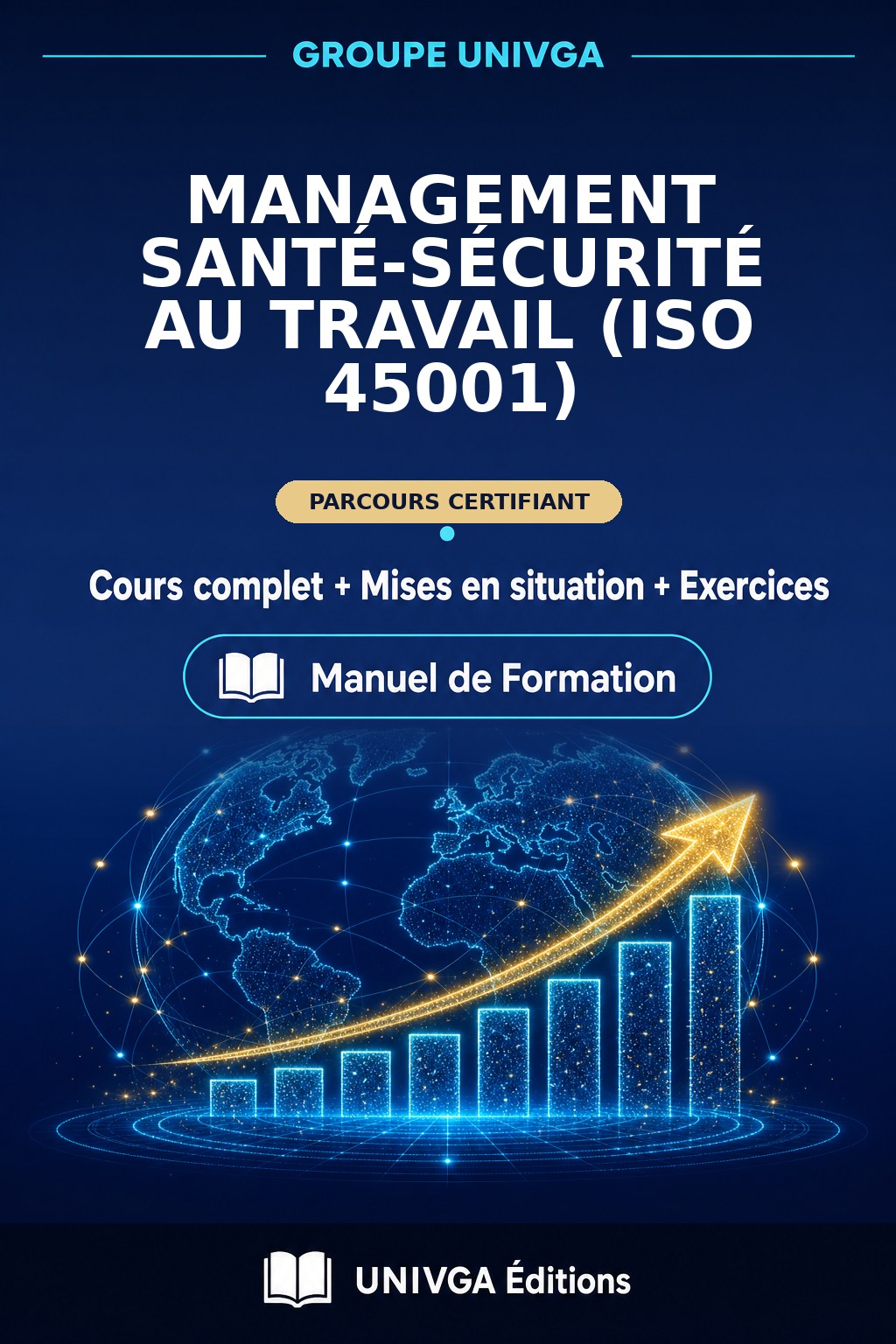 Couverture du manuel — Certificat Professionnel en Management Santé-Sécurité au Travail (ISO 45001)