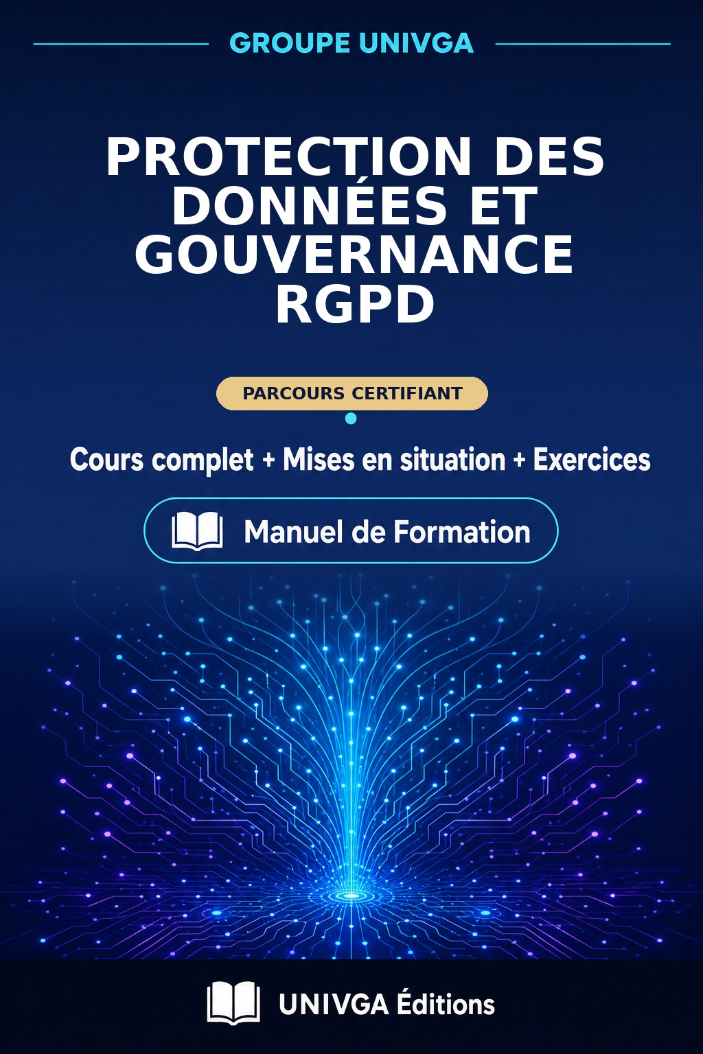 Couverture du manuel — Certificat Professionnel en Protection des Données et Gouvernance RGPD