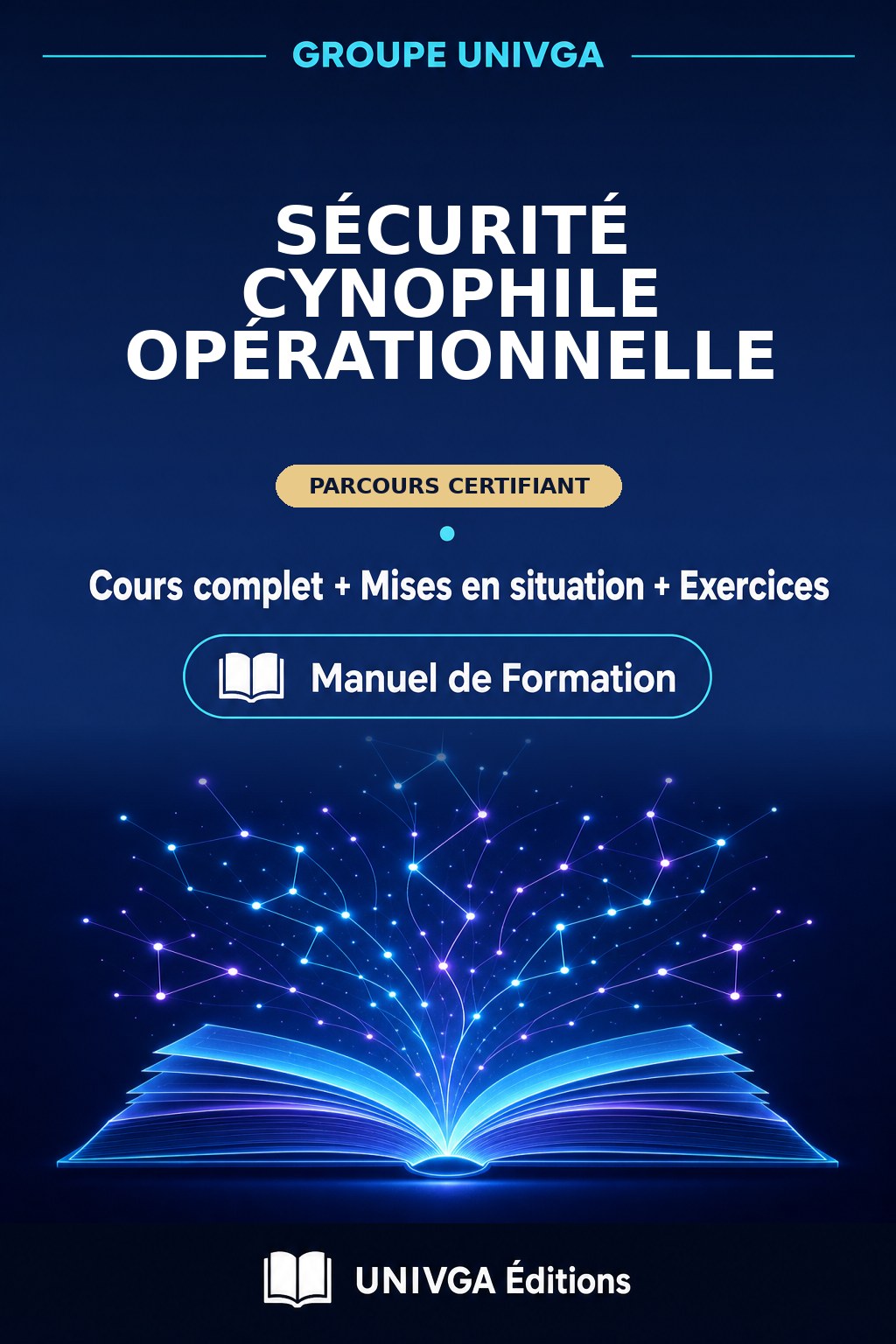Couverture du manuel — Certificat Professionnel en Sécurité Cynophile Opérationnelle