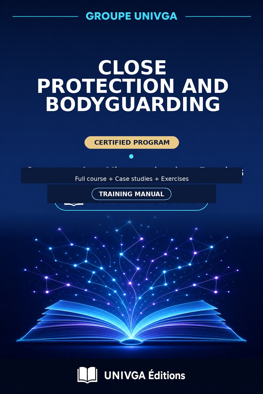 Cover of the training manual — Professional Certificate in Close Protection and Bodyguarding