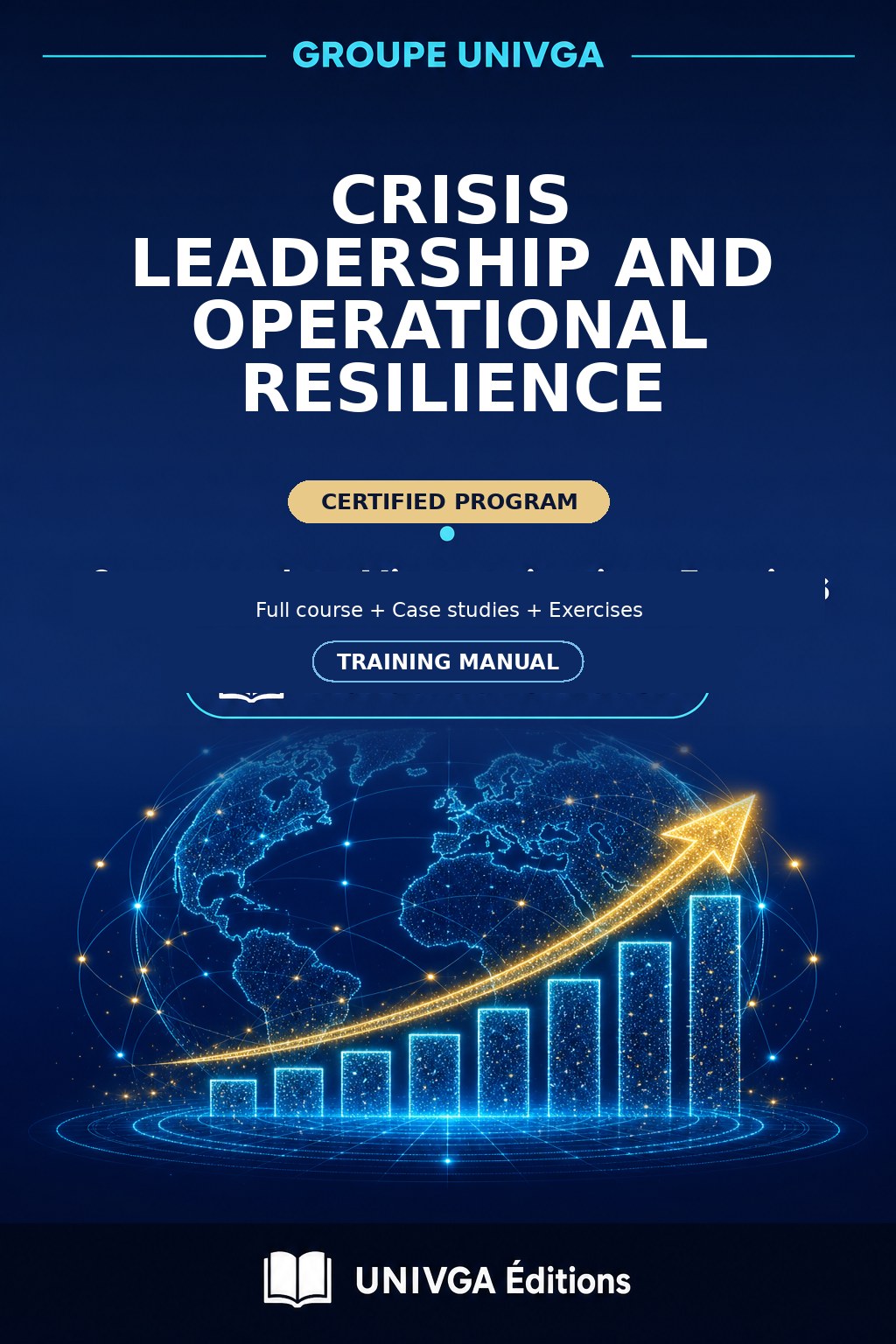 Cover of the training manual — Professional Certificate in Crisis Leadership and Operational Resilience