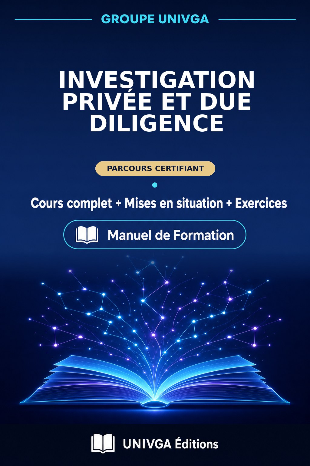 Couverture du manuel — Certificat Professionnel en Investigation Privée et Due Diligence