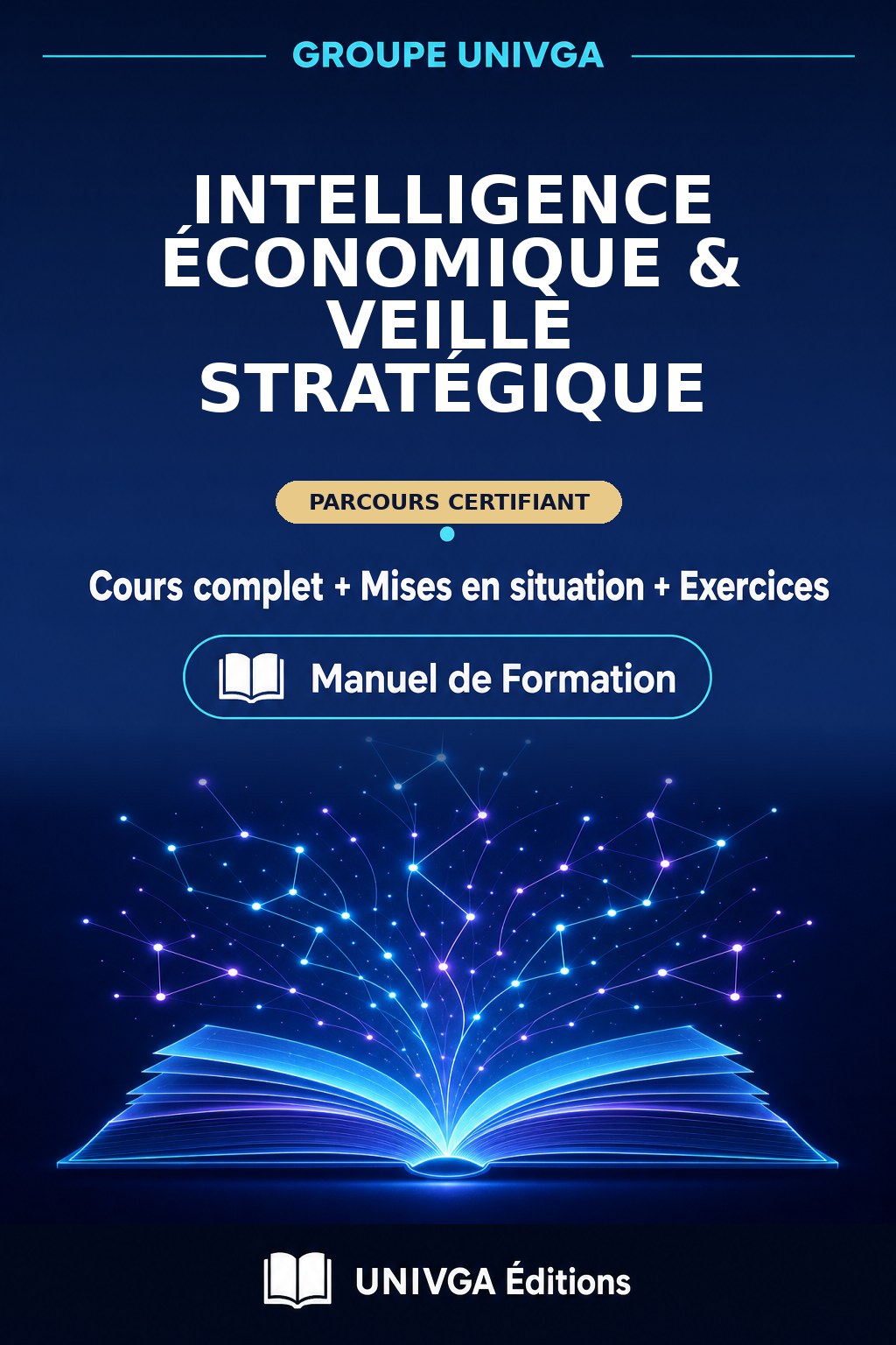 Couverture du manuel — Certificat Professionnel en Intelligence Économique & Veille Stratégique