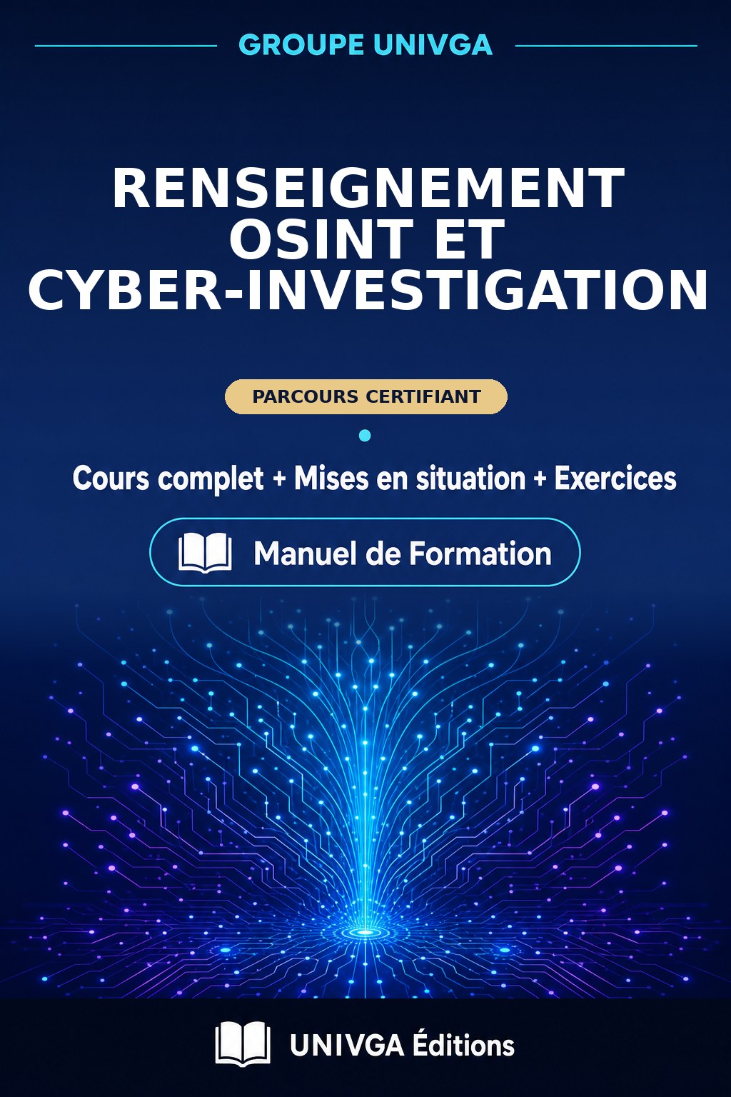 Couverture du manuel — Certificat Professionnel en Renseignement OSINT et Cyber-Investigation
