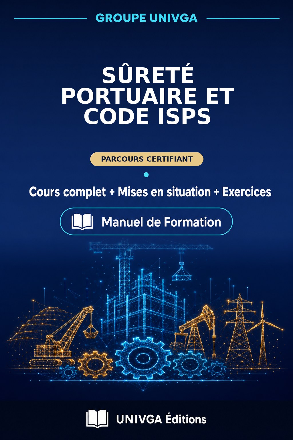 Couverture du manuel — Certificat Professionnel en Sûreté Portuaire et Code ISPS