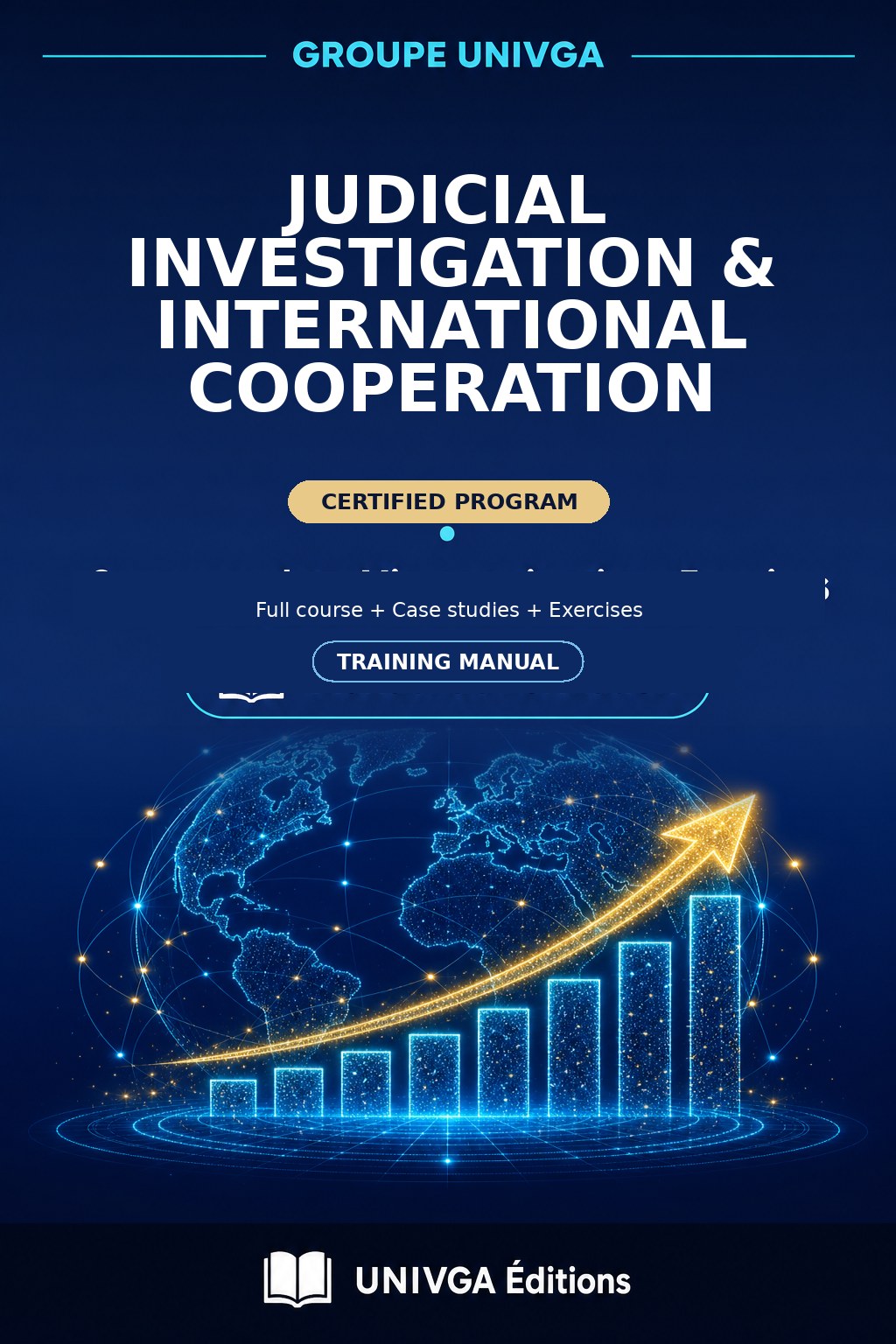 Cover of the manual — Professional Certificate in Judicial Investigation & International Cooperation