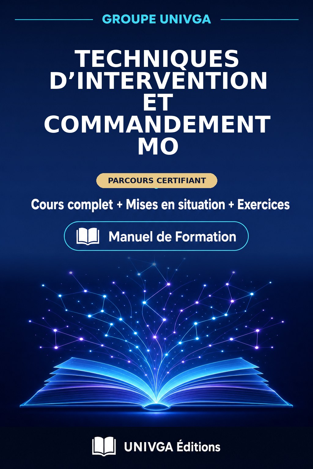 Couverture du manuel — Certificat Professionnel en Techniques d’Intervention et Commandement MO