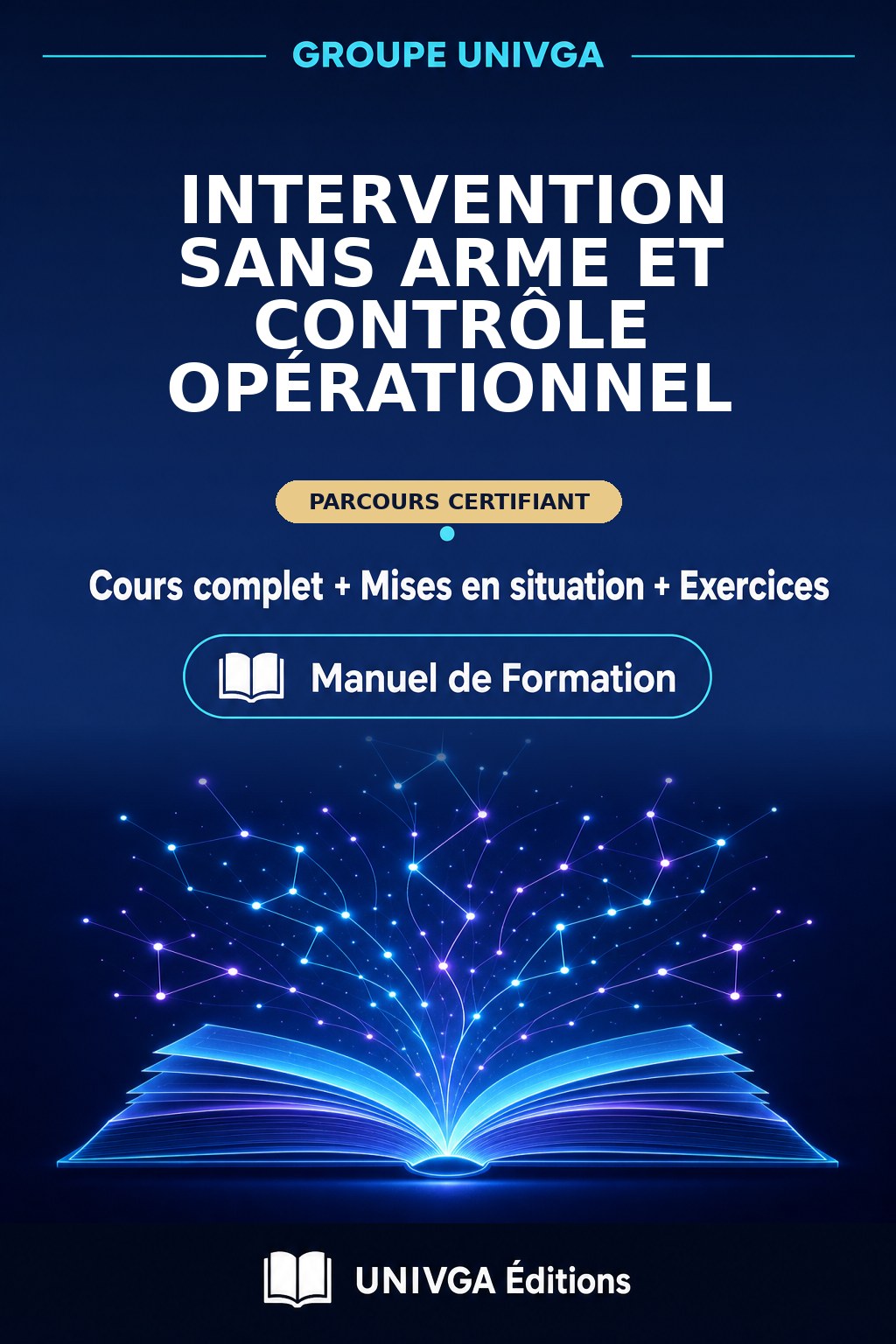 Couverture du manuel — Certificat Professionnel en Intervention Sans Arme et Contrôle Opérationnel