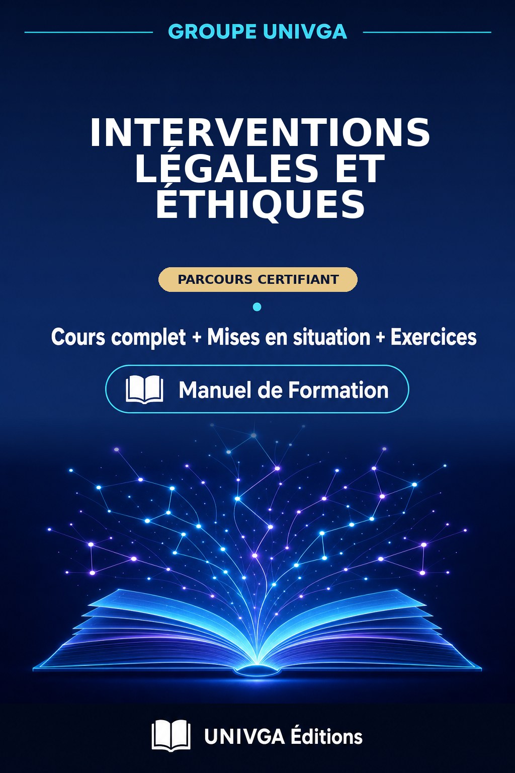 Couverture du manuel — Certificat Professionnel en Interventions Légales et Éthiques