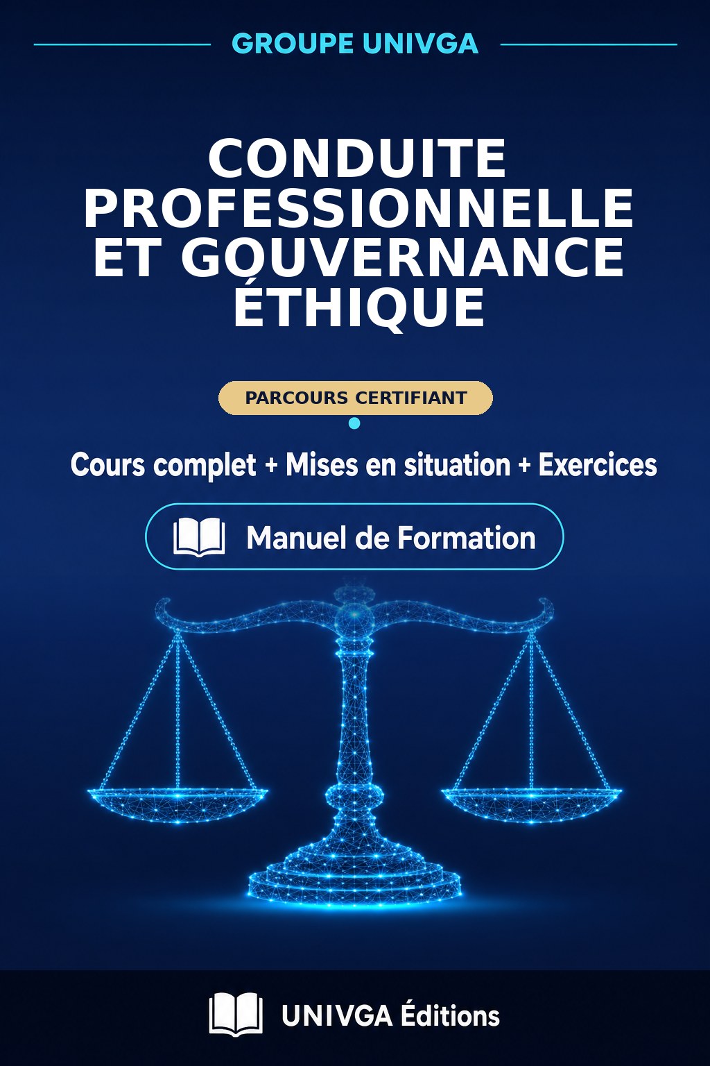 Couverture du manuel — Certificat Professionnel en Conduite Professionnelle et Gouvernance Éthique