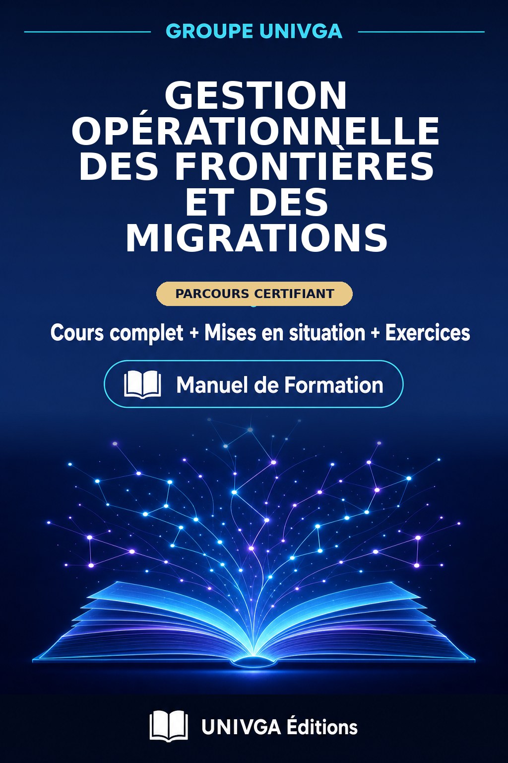Couverture du manuel — Certificat Professionnel en Gestion Opérationnelle des Frontières et des Migrations