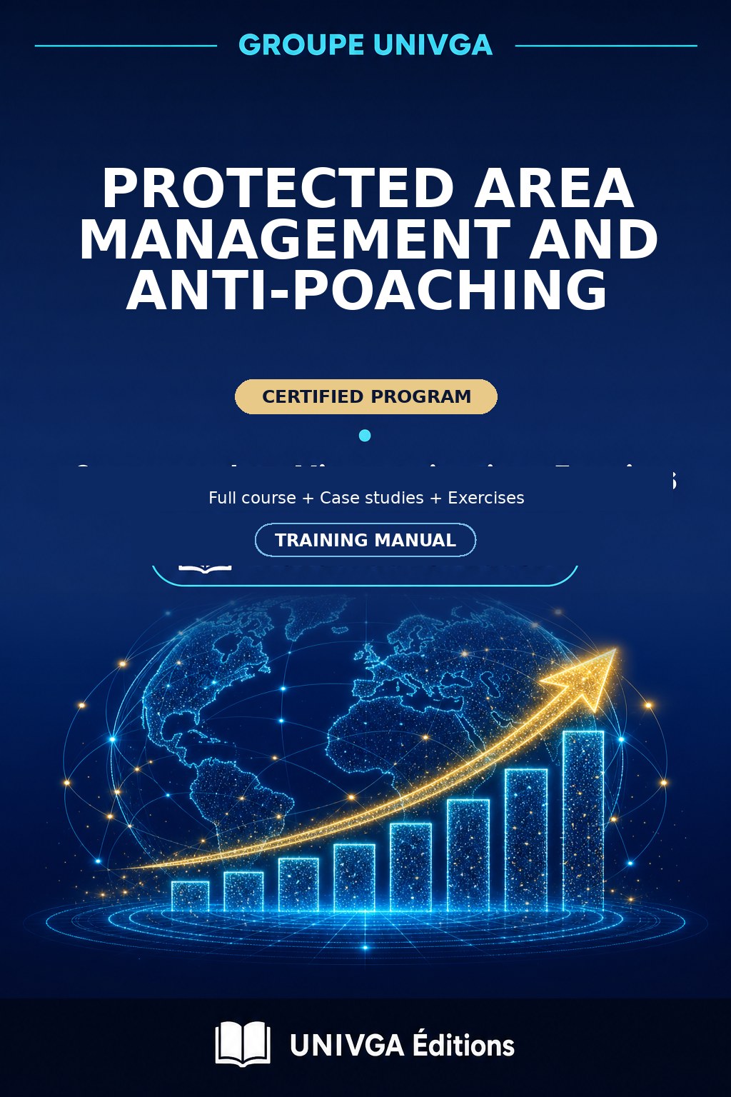 Cover of the training manual — Professional Certificate in Protected Areas Management and Anti-Poaching