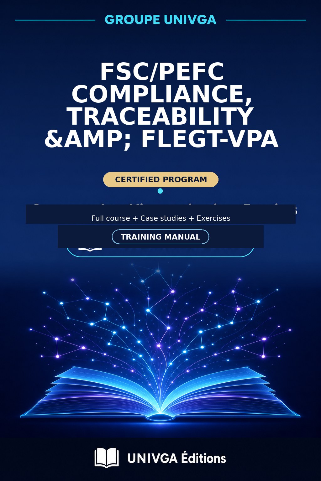 Manual Cover — Professional Certificate in FSC/PEFC Compliance, Traceability & APV-FLEGT