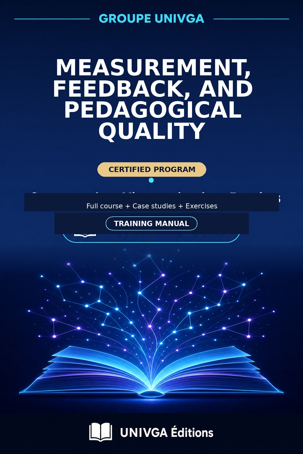 Cover of the training manual — Professional Certificate in Measurement, Feedback, and Educational Quality