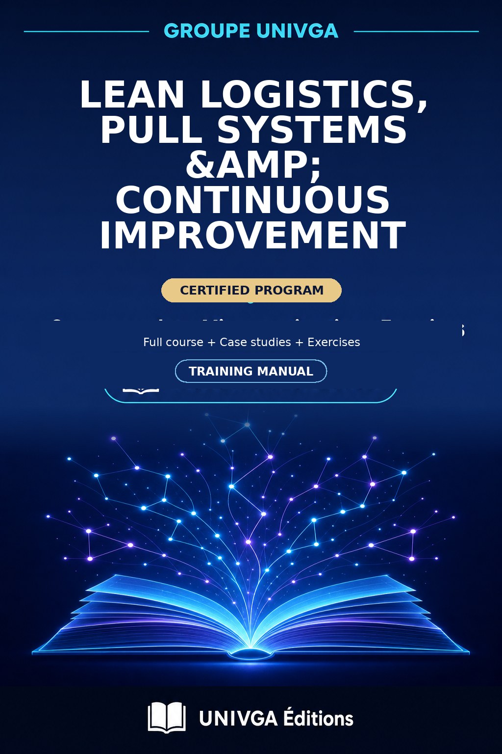 Cover of the training manual — Professional Certificate in Lean Logistics, Pull Flows & Continuous Improvement