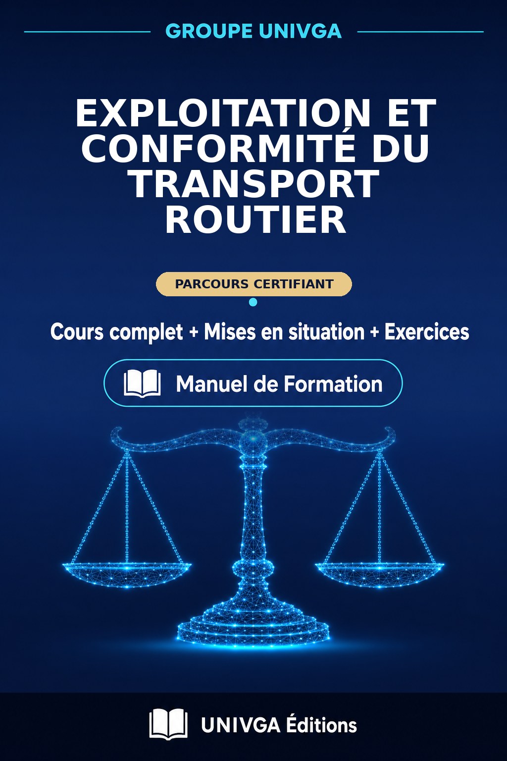 Couverture du manuel — Certificat Professionnel en Exploitation et Conformité du Transport Routier