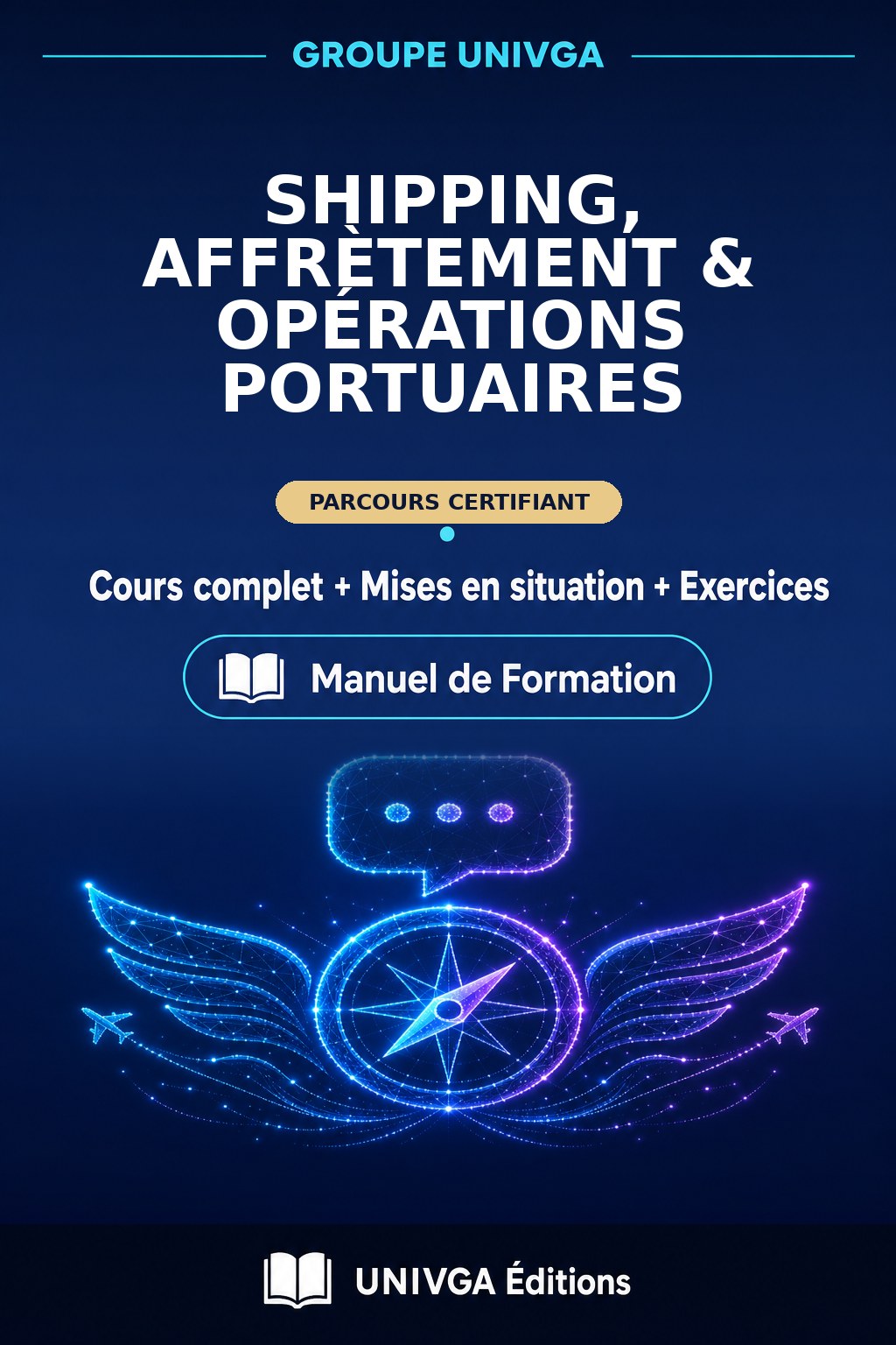 Couverture du manuel — Certificat Professionnel en Shipping, Affrètement & Opérations Portuaires