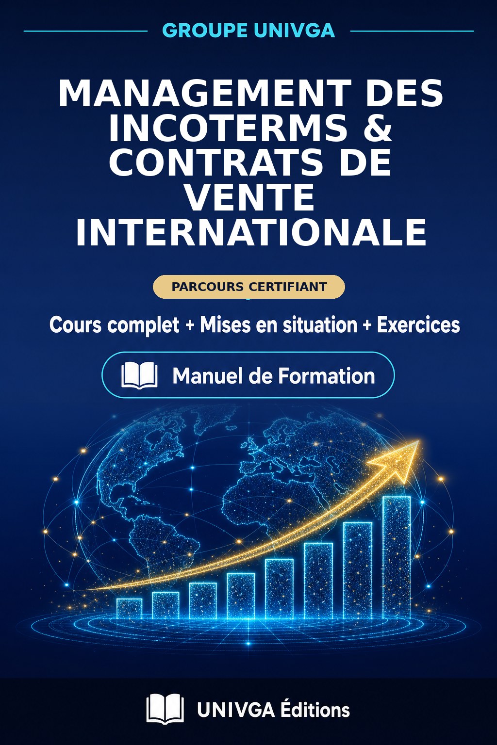 Couverture du manuel — Certificat Professionnel en Management des Incoterms & Contrats de Vente Internationale