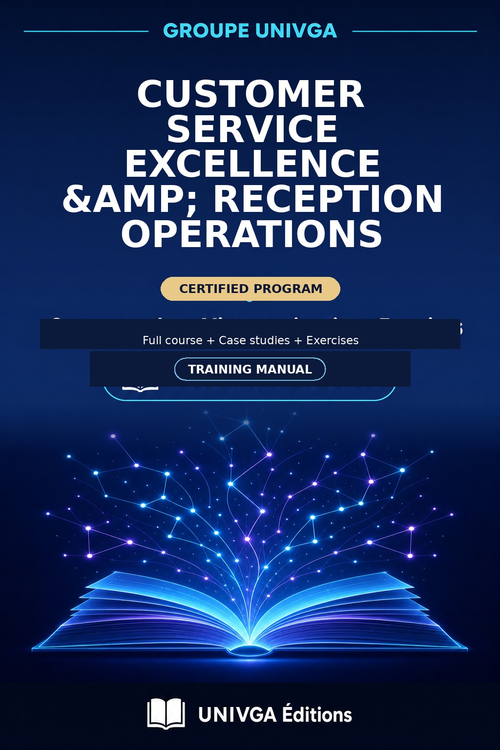 Manual Cover — Professional Certificate in Customer Service Excellence & Reception Operations