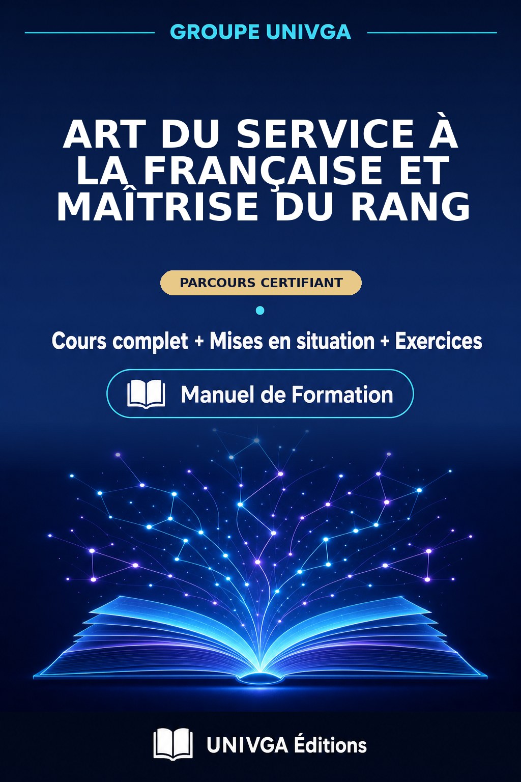 Couverture du manuel — Certificat Professionnel en Art du Service à la Française et Maîtrise du Rang