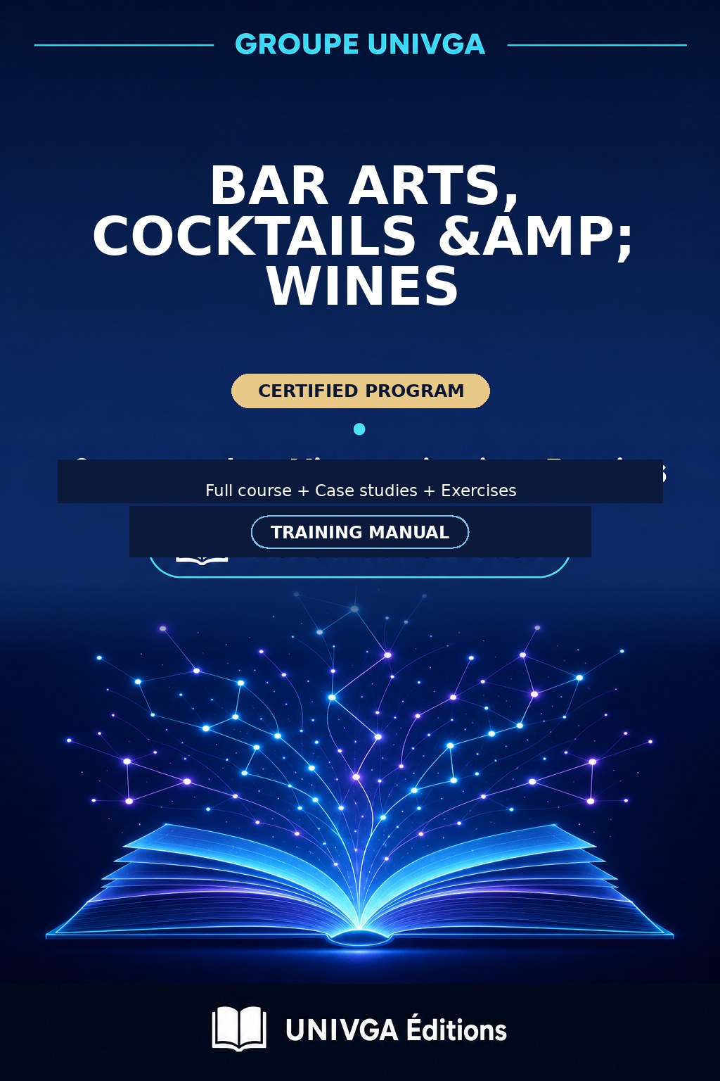 Manual Cover — Professional Certificate in Bar Arts, Cocktails & Wines