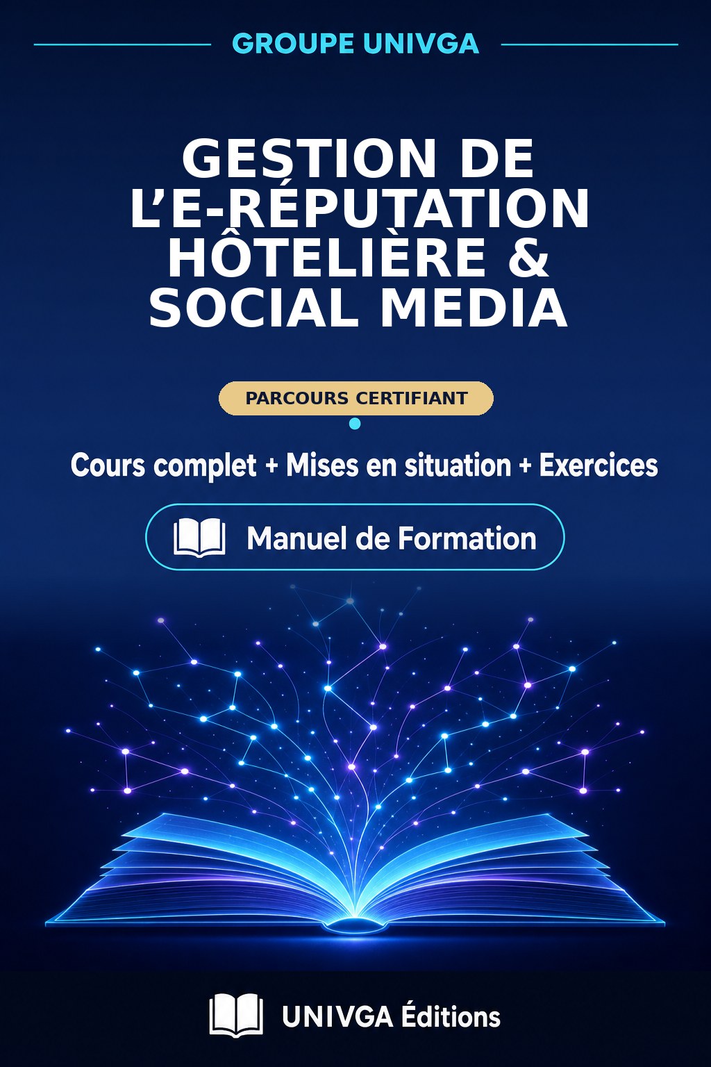 Cover of the manual — Professional Certificate in Hotel E-Reputation Management & Social Media