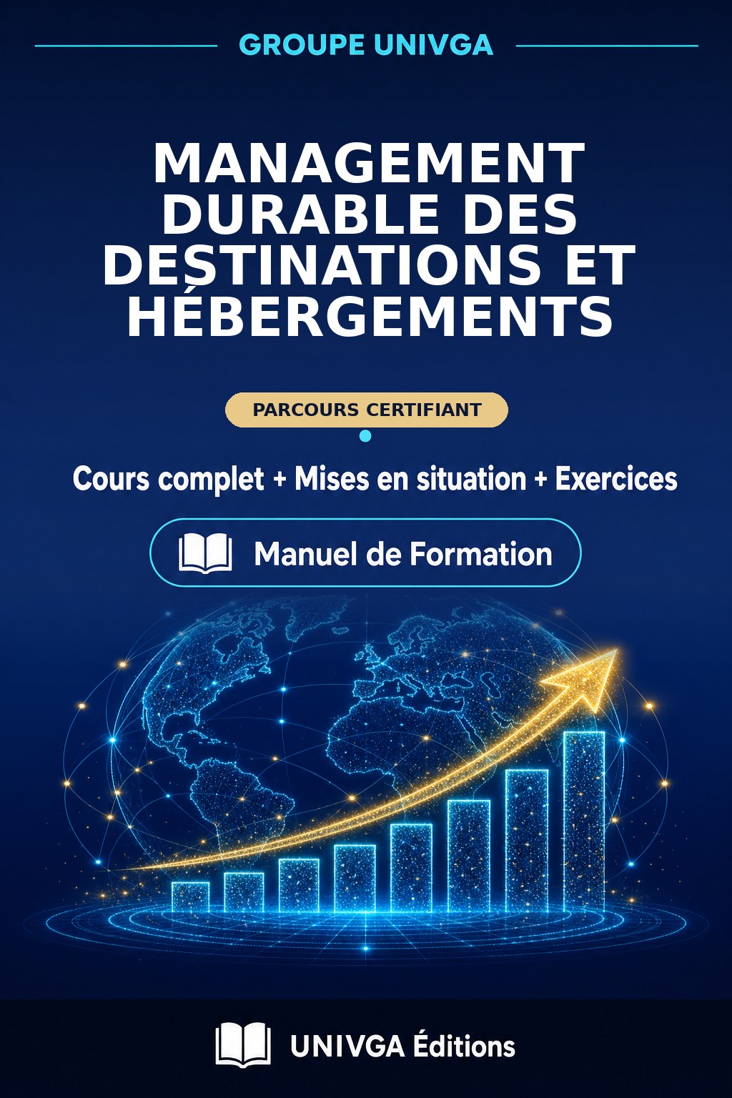 Couverture du manuel — Certificat Professionnel en Management Durable des Destinations et Hébergements