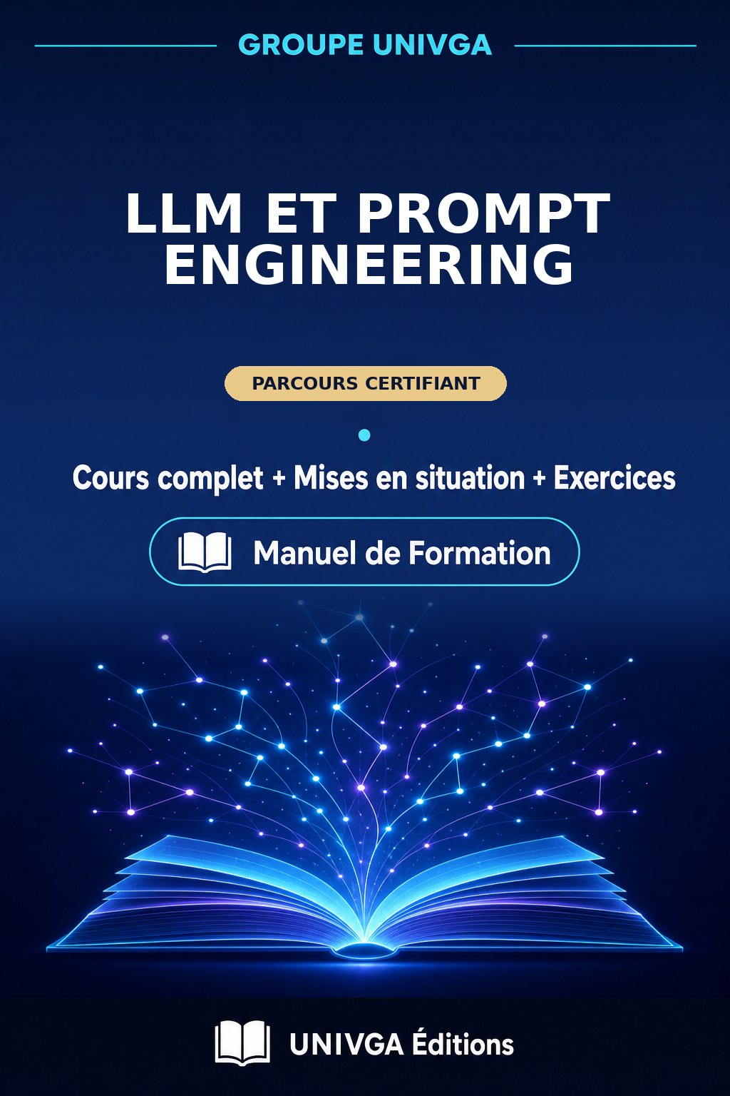 Cover of the manual — Professional Certificate in LLM and Prompt Engineering