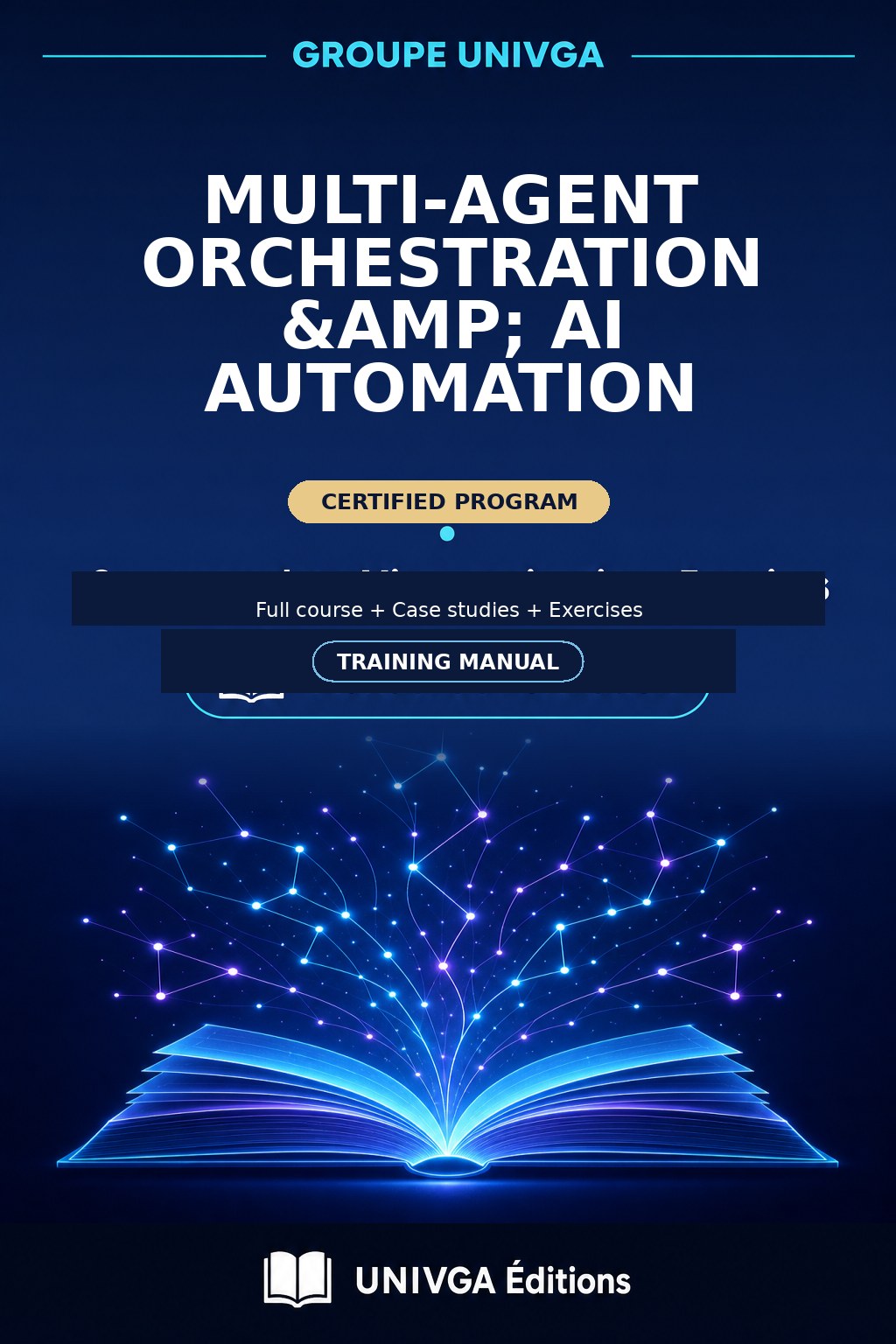 Cover of the training manual — Professional Certificate in Multi-Agent Orchestration & AI Automation