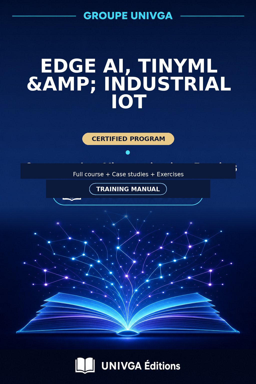 Cover of the training manual — Professional Certificate in Edge AI, TinyML & Industrial IoT