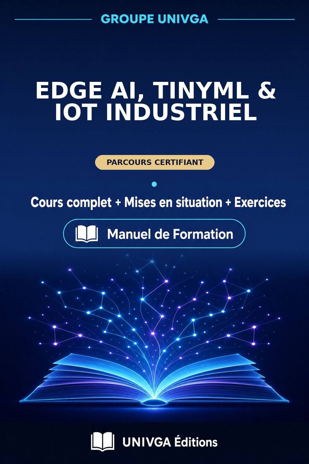 Couverture du manuel — Certificat Professionnel en Edge AI, TinyML & IoT Industriel