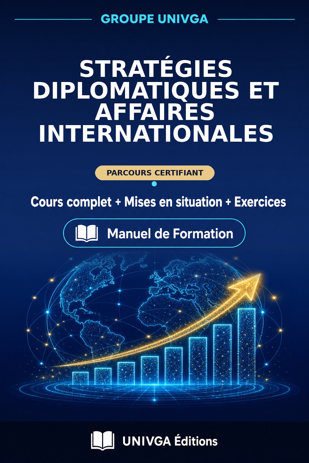 Couverture du manuel — Certificat Professionnel en Stratégies Diplomatiques et Affaires Internationales