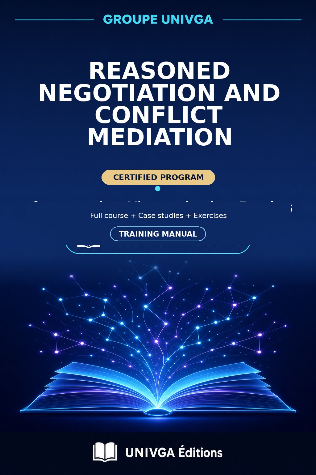 Cover of the manual — Professional Certificate in Reasoned Negotiation and Conflict Mediation