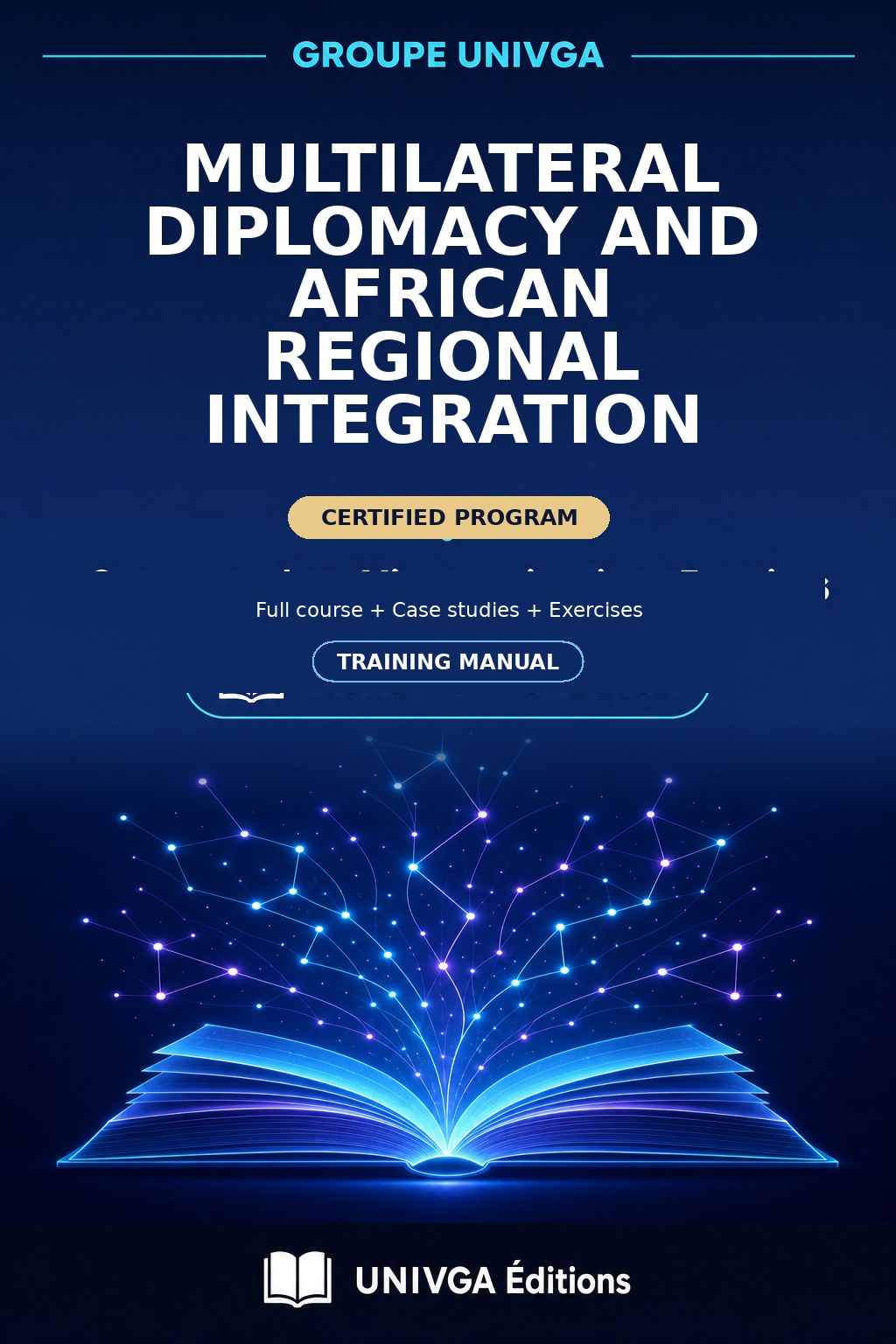 Cover of the manual — Professional Certificate in Multilateral Diplomacy and African Regional Integration