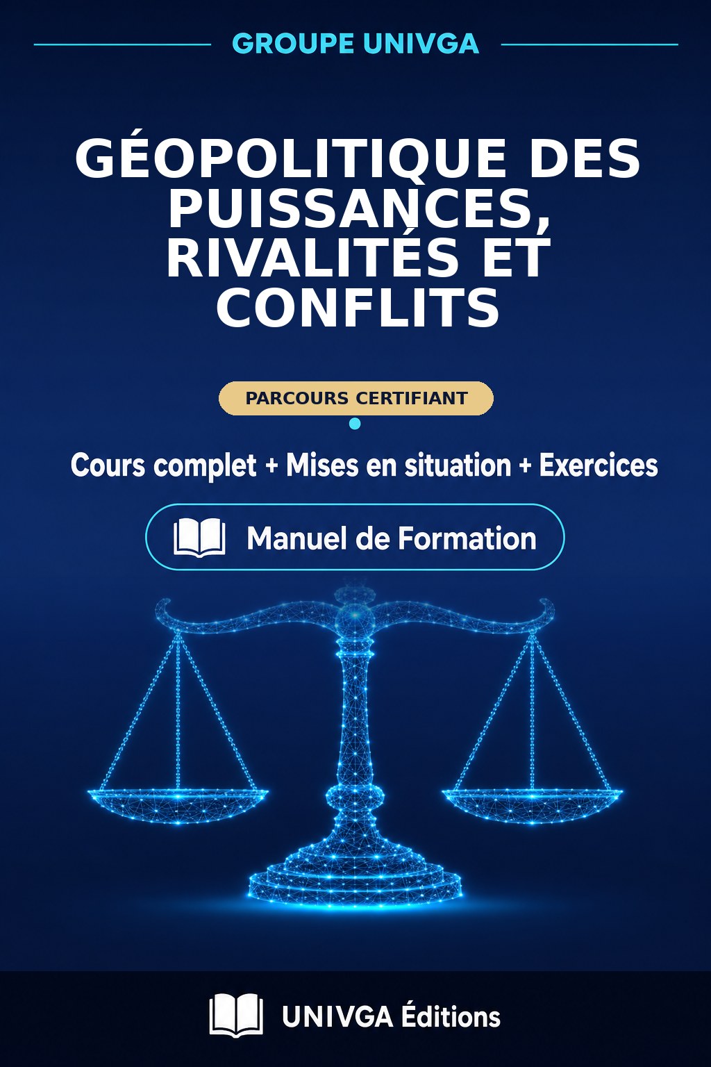Cover of the manual — Professional Certificate in Geopolitics of Powers, Rivalries, and Conflicts