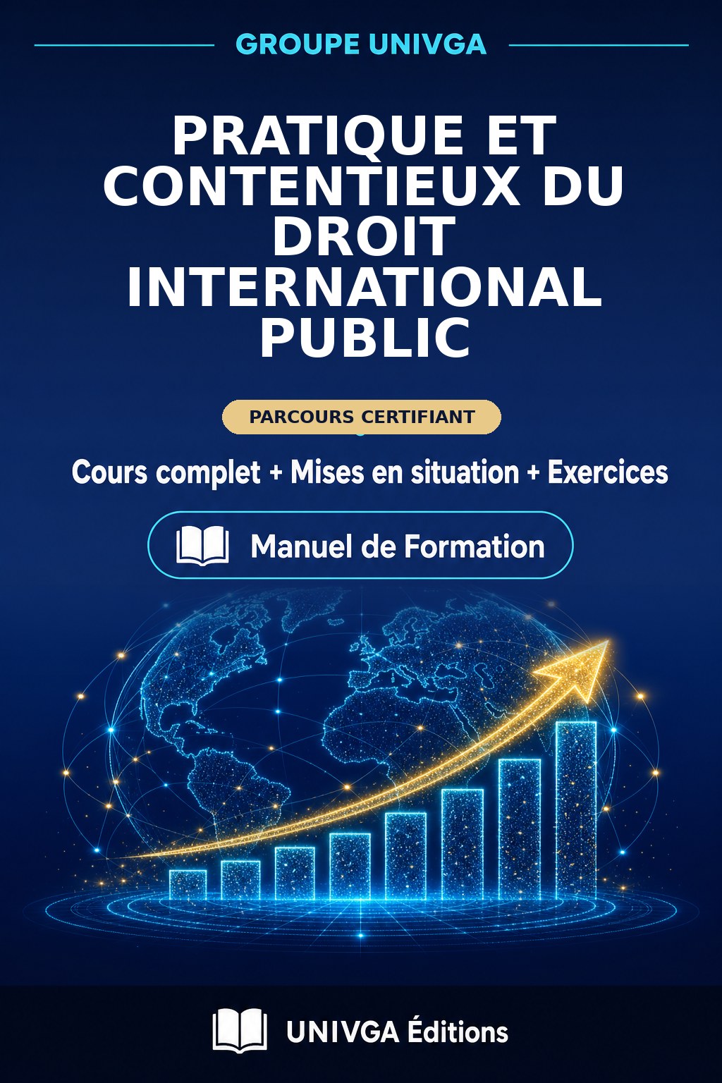 Cover of the manual — Professional Certificate in Practice and Litigation of Public International Law