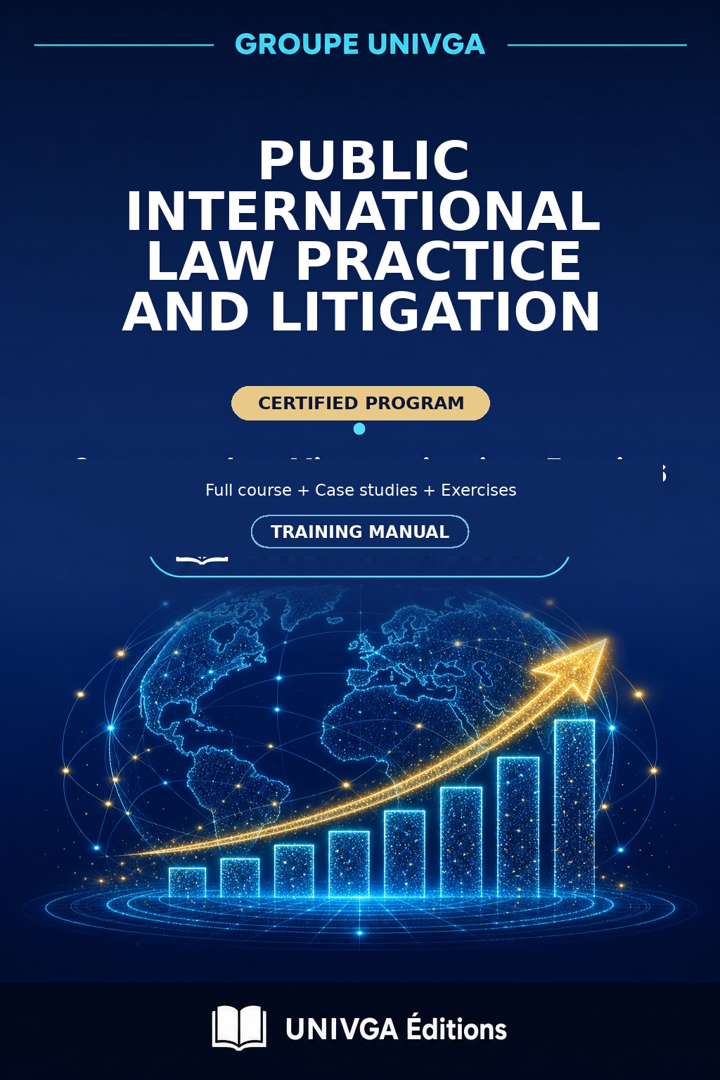 Cover of the manual — Professional Certificate in Practice and Litigation of Public International Law