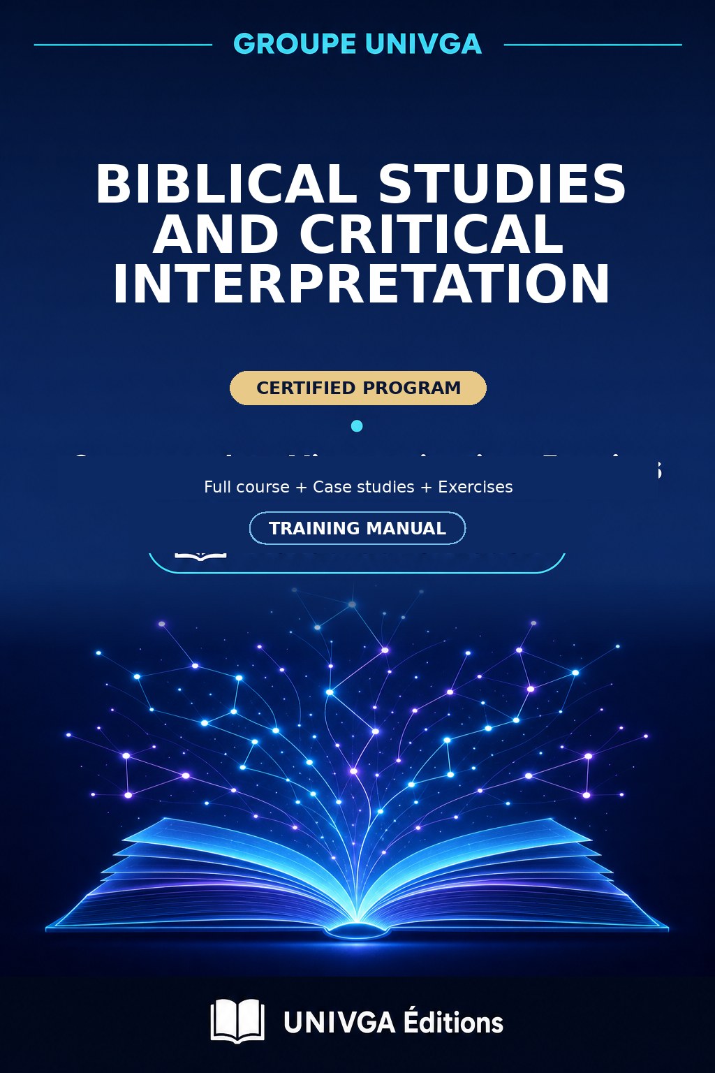 Cover of the training manual — Professional Certificate in Biblical Studies and Critical Interpretation