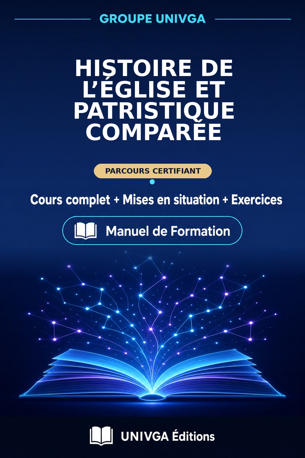 Couverture du manuel de formation — Certificat Professionnel en Histoire de l’Église et Patristique comparée