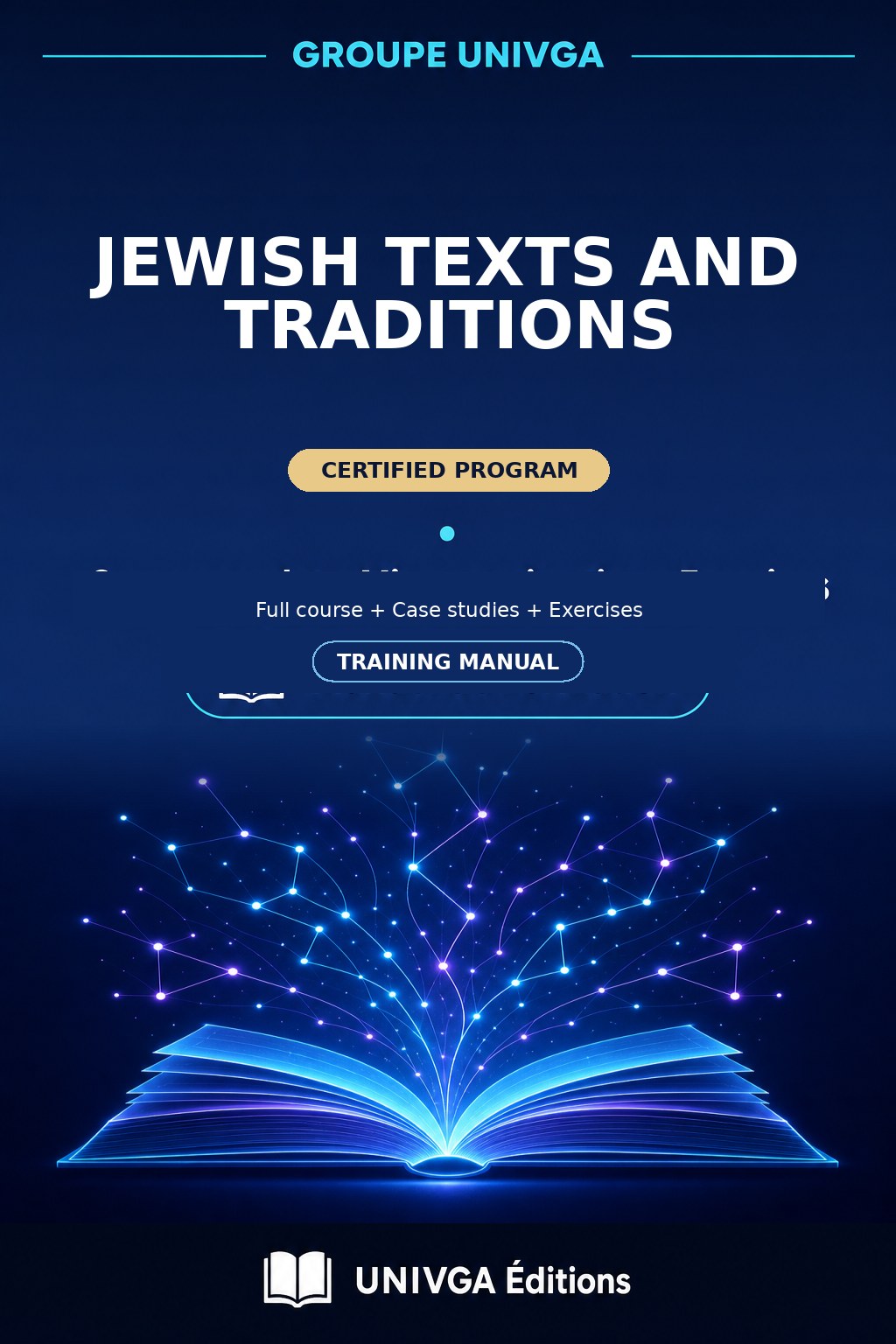 Cover of the manual — Professional Certificate in Texts and Traditions of Judaism