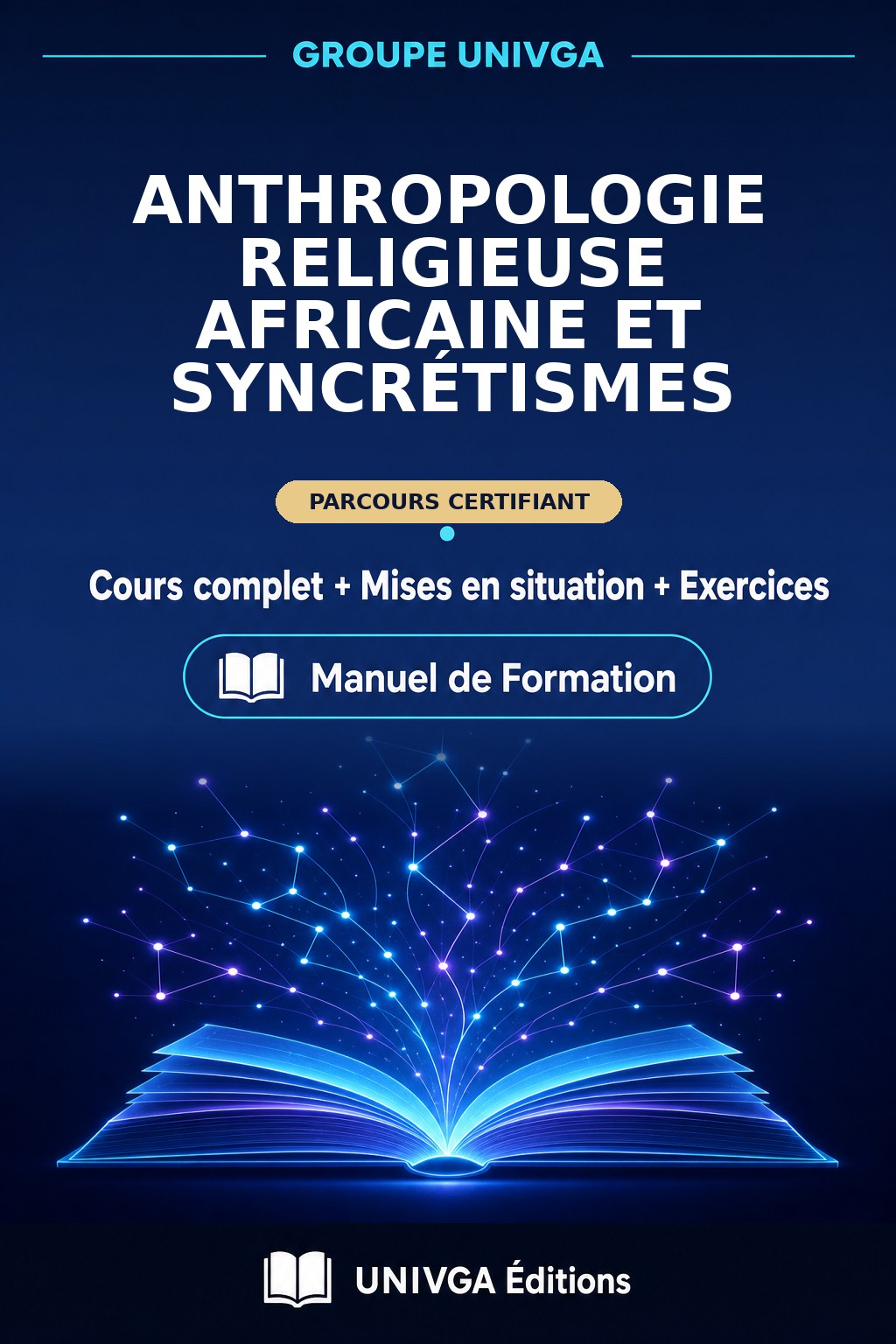 Cover of the manual — Professional Certificate in African Religious Anthropology and Syncretisms