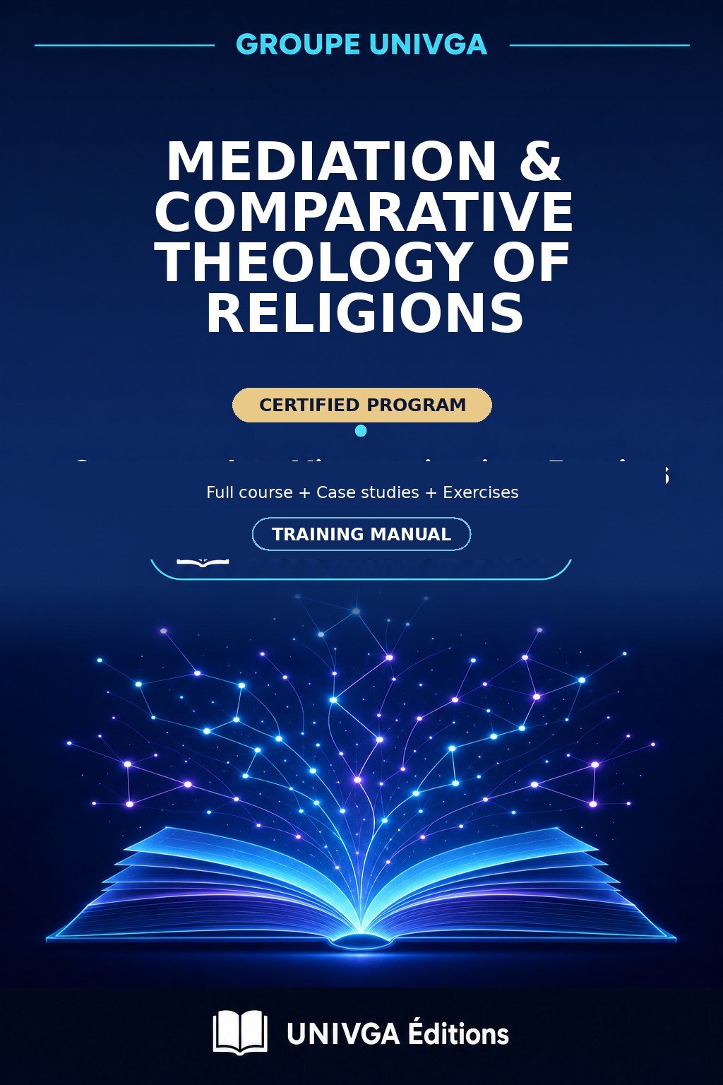 Cover of the training manual — Professional Certificate in Mediation & Comparative Theology of Religions