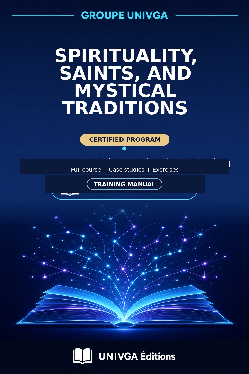 Cover of the training manual — Professional Certificate in Spirituality, Saints, and Mystical Traditions