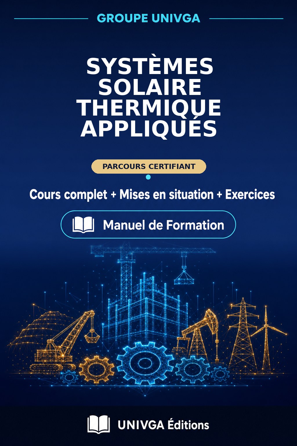 Couverture du manuel — Certificat Professionnel en Systèmes Solaire Thermique Appliqués